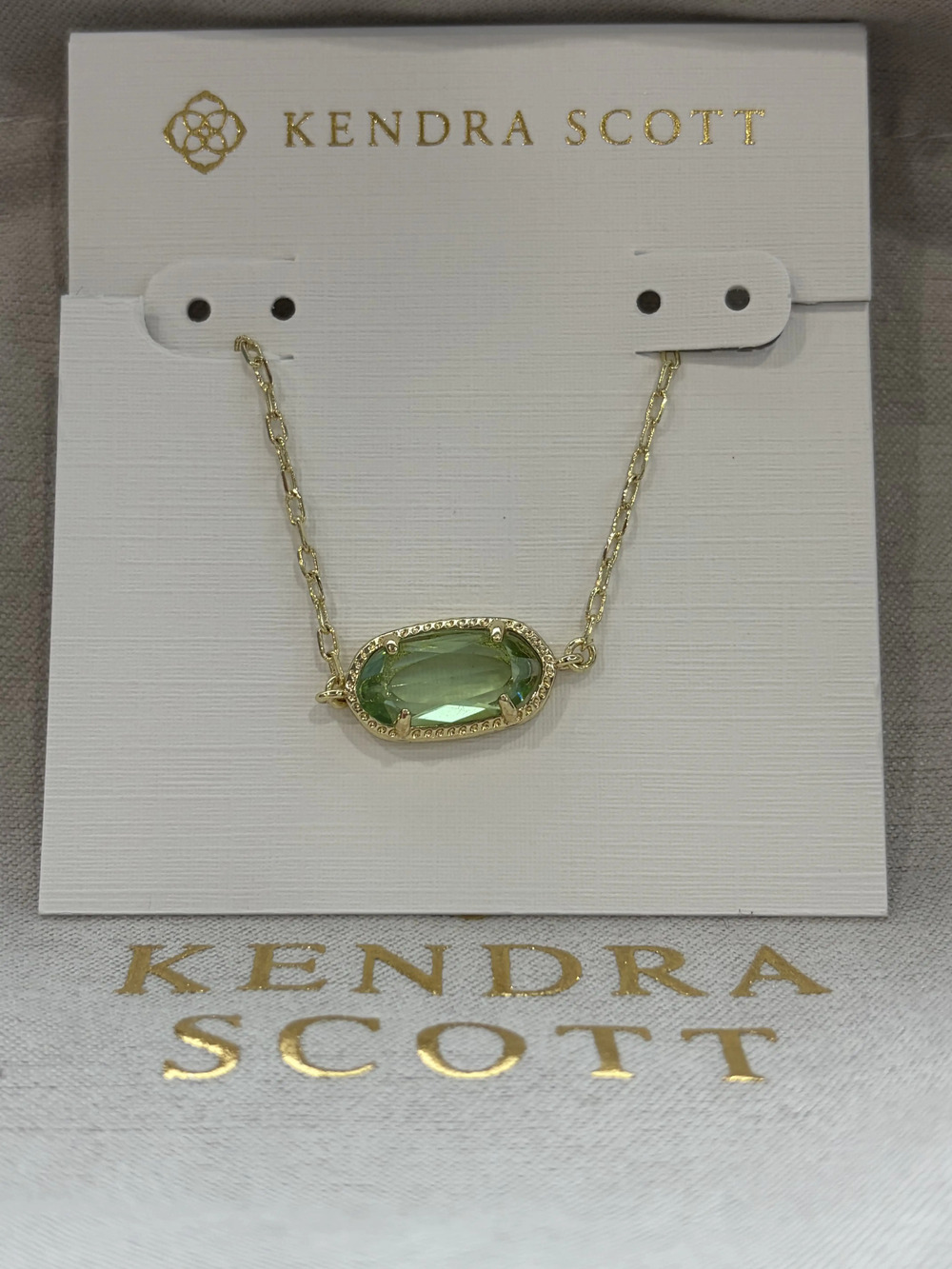 Kendra Scott green bracelet